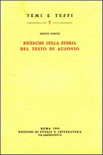 Prete sesto ricerche - prete,sesto., sulla