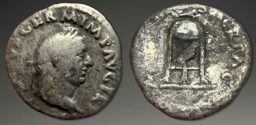 Vitellio denario circa - circa, 69