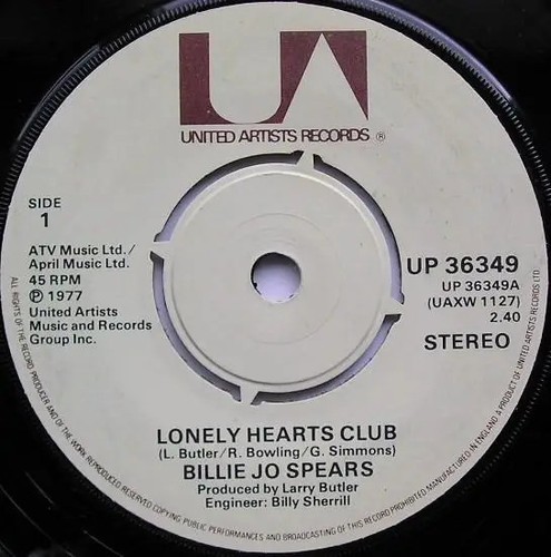 Billie spears lonely hearts - jo,