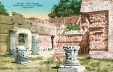 cn1179  cartolina tivoli villa adriana roma