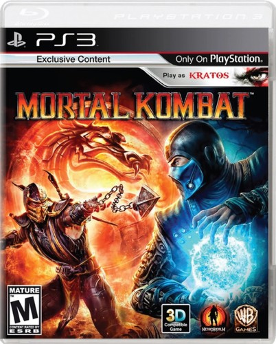 Mortal kombat ps3 disco - kombat,
