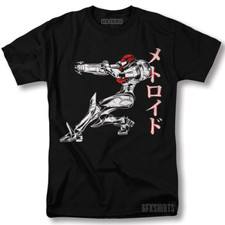 Metroid Samus Shirt NES Gioco
