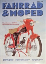 Bicicletta e ciclomotore, n. 1-2002, video eBay, HMW 50 Austria, bicicletta con gommone!