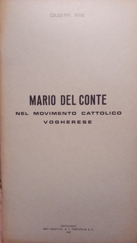 Giuseppe riva mario del - mario,