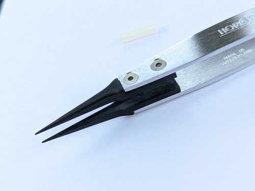 Horotec tweezers with black - horotec,
