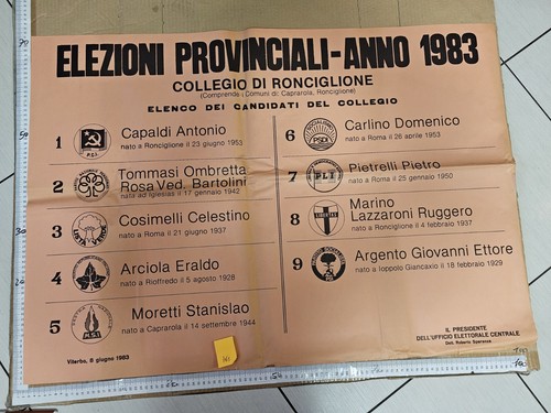 Manifesto viterbo elezioni - manifesto,