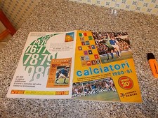ALBUM CALCIATORI PANINI 1980-81 1981 COMPLETO ORIGINALE OTTIMO