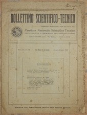 BOLLETTINO SCIENTIFICO TECNICO INDUSTRIA RADIO ITALIANA RISCALDAMENTO 1927