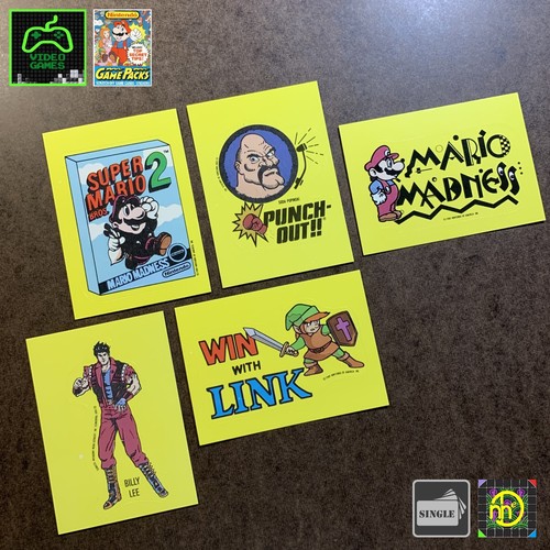 Topps nintendo game packs - topps,