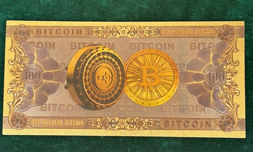 One hundred bitcoin gold - one,