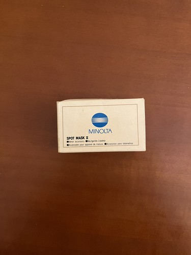 Minolta spot mask - mask, ii