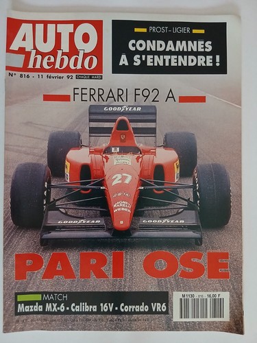 Auto hebdo 816 2 - hebdo, n°816