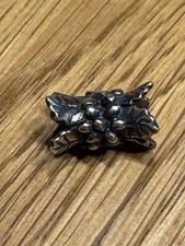 Trollbeads perlina argento