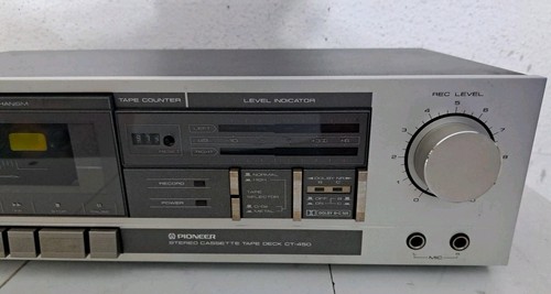 Pioneer 450 cassette - pioneer, deck