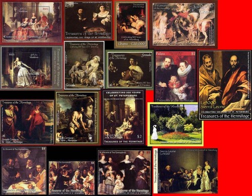 Hermitage x17 famosi quadri - hermitage,