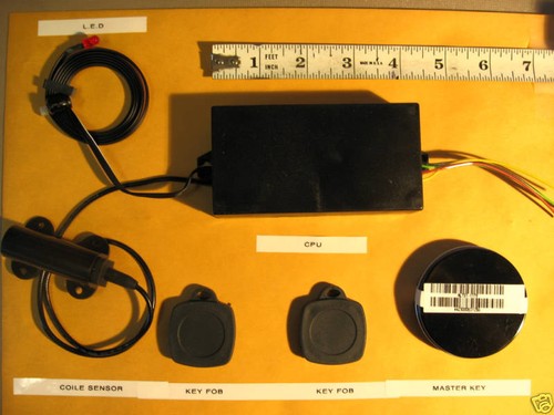 Lettore rfid transponder - ,