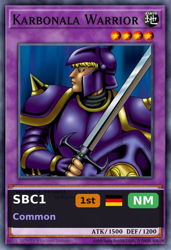 Guerriero carbonala sbc1 - carbonala, sbc1-b20