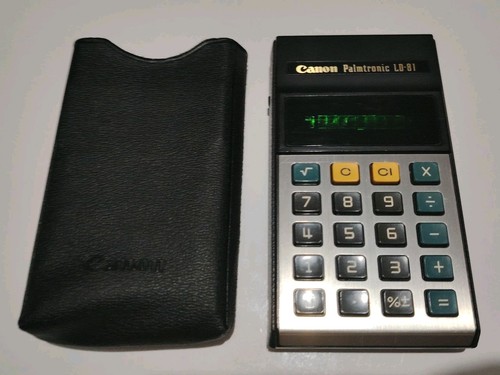 Canon palmtronic 81 - palmtronic, ld-81