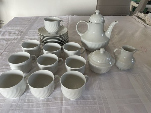 Set porcellana bianca - porcellana,