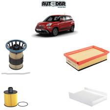 Kit Tagliando 4 Filtri FIAT