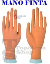 PDR*MANO FINTA PRATICA RICOSTRUZIONE UNGHIE NAIL ART E GEL ESTETICA ESTETISTA