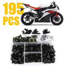 Complete Black Fairing Bolt