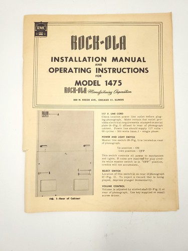 Manuale installazione jukebox