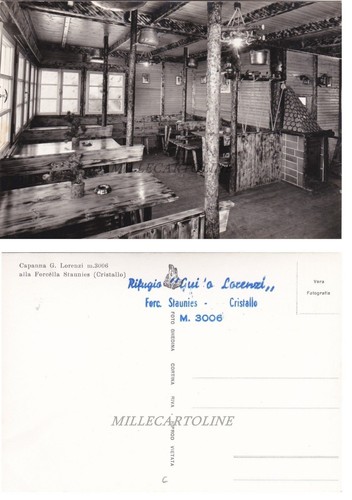 Capanna lorenzi - capanna, (interno)