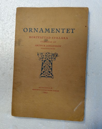 Ornamentet kortfattad stillara - kortfattad,