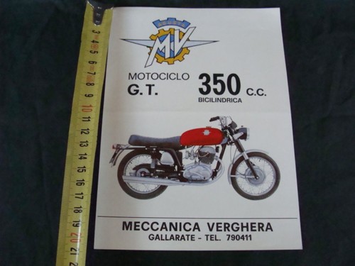 Pubblicita moto agusta 350 - pubblicita',