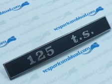 TARGHETTA POSTERIORE VESPA 125