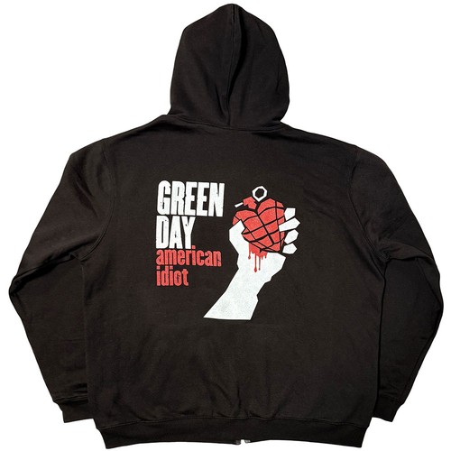 Felpa con cappuccio green day - con,