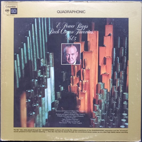 Bach organ favorites vol - organ, 5