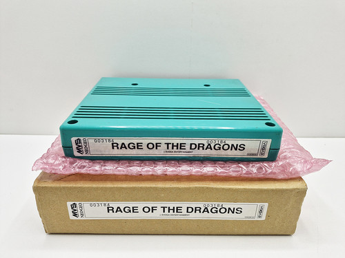 Rage the dragons snk neo - of,