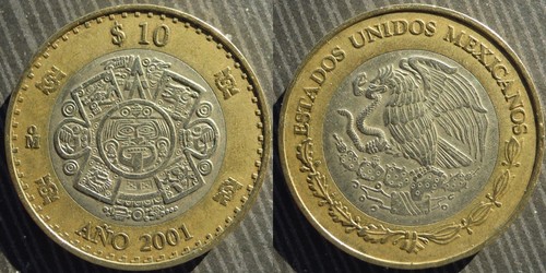 Mexico pesos 2001 - #, "