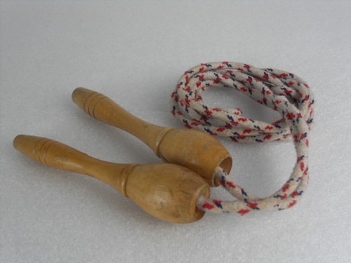 Corda salto con manico in - da,