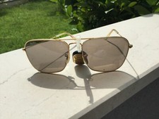 Rayban B&L Bausch & Lomb Caravan vintage 58 mm. Occhiali da sole lenti intercambiabili 