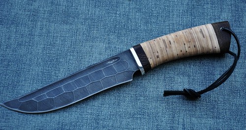 Coltello caccia damascato - da,