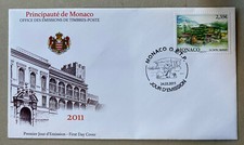 MONACO - FDC - Giardino giapponese di Montecarlo