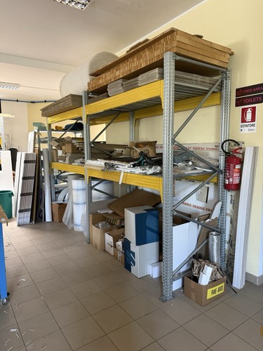 Scaffale industriale 4x2 5x1m - scaffale,