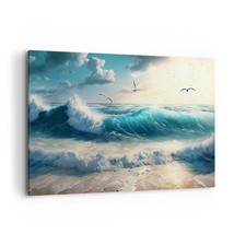 Quadro su Tela 120x80cm Mare