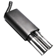 Scarico Sportivo 2x76mm