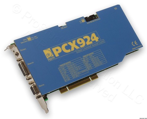 Digigram pcx924 aes ebu - pcx924, aes/ebu