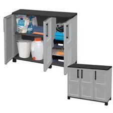 Armadio 3 Ante in Resina 100