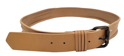 Fendi tan leather - belt, w/