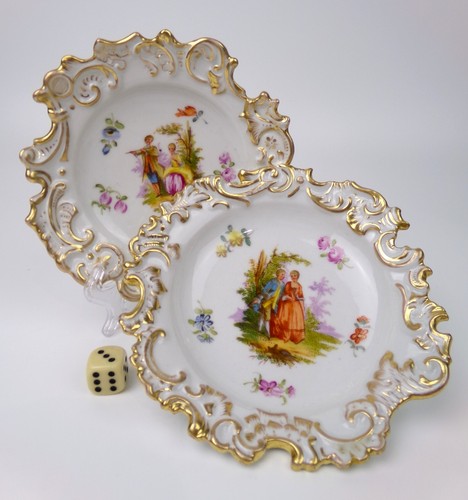 Vintage dresden decorative - vintage,