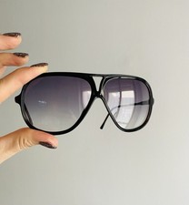 Occhiali Da Sole Unisex Made In Italy Anno 70/80 Originali Leggerissimi