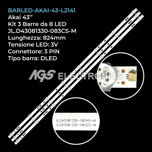 Kit barre strip led tv - barre,