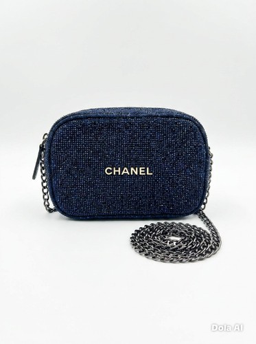 Borsa trucco tracolla chanel - trucco, a