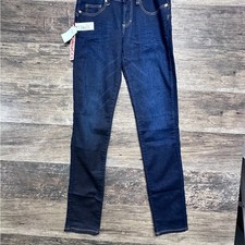 Jeans donna skinny blu scuro